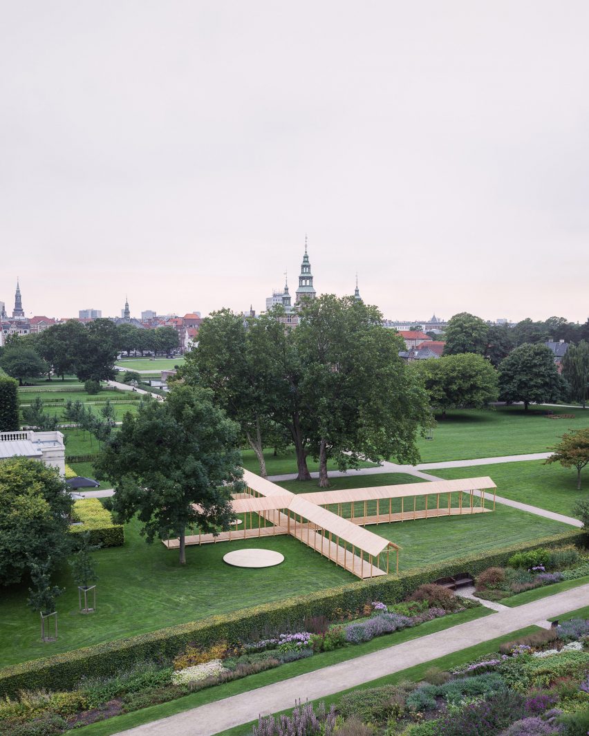 King's Garden Pavilion by Krupinski/Krupinska Arkitekter