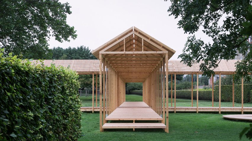 King's Garden Pavilion by Krupinski/Krupinska Arkitekter