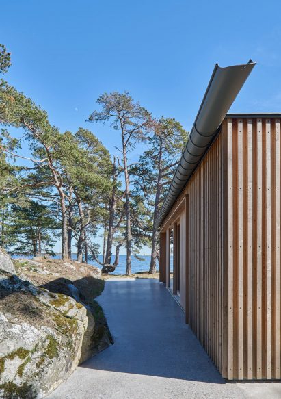 Swedish studio Tham & Videgård Arkitekter design a summer house in Stockholm