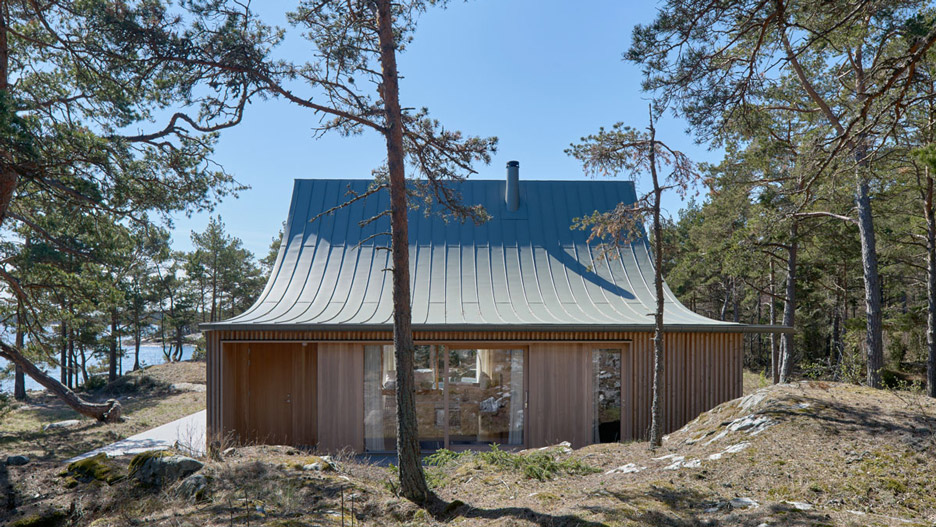 Swedish studio Tham & Videgård Arkitekter design a summer house in Stockholm