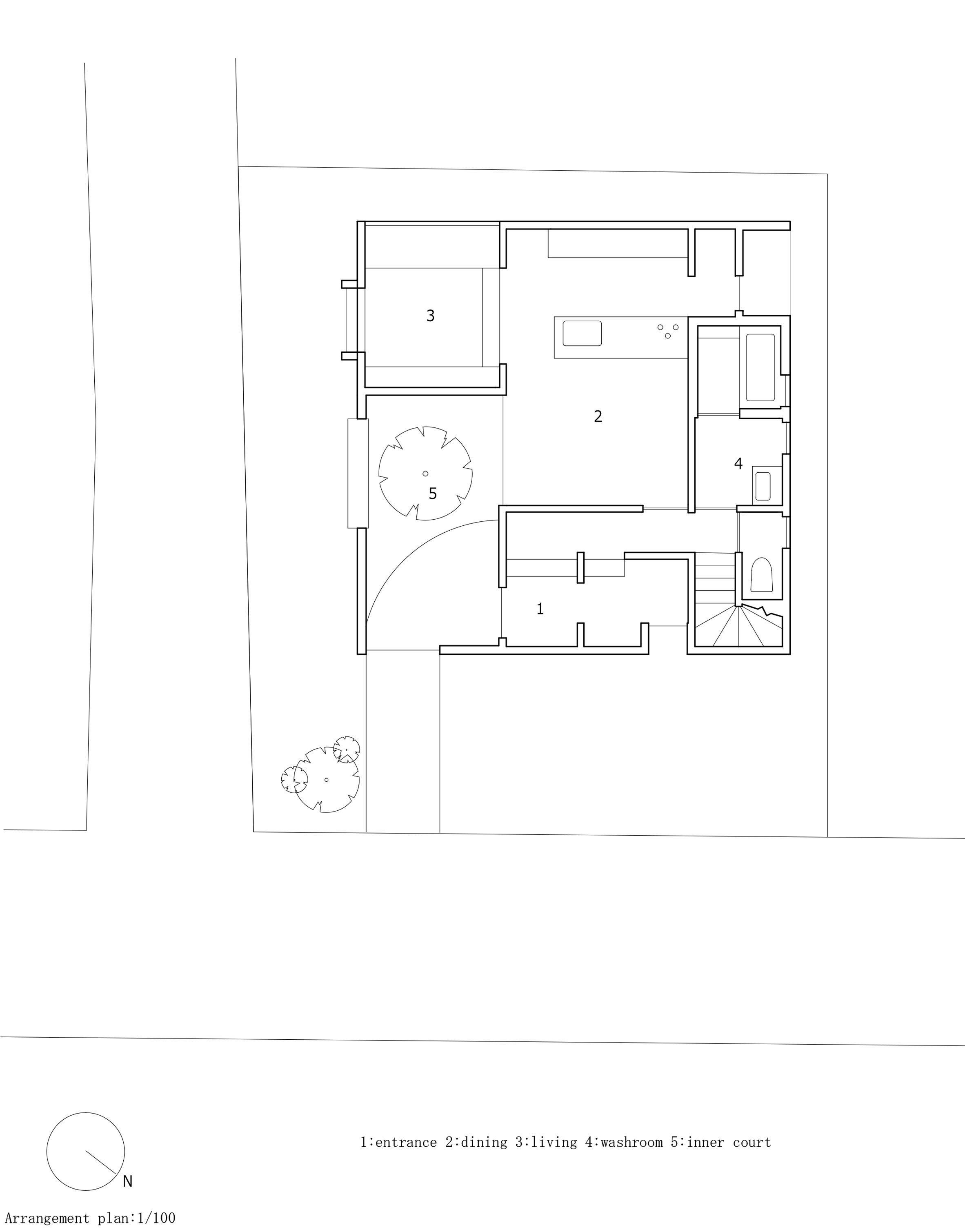 Kyomachi House by Hearth Architects