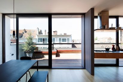 Lincoln apartment by Notan Office in Brussels