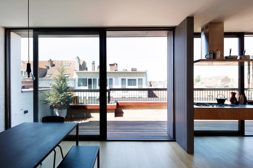 Lincoln apartment by Notan Office in Brussels