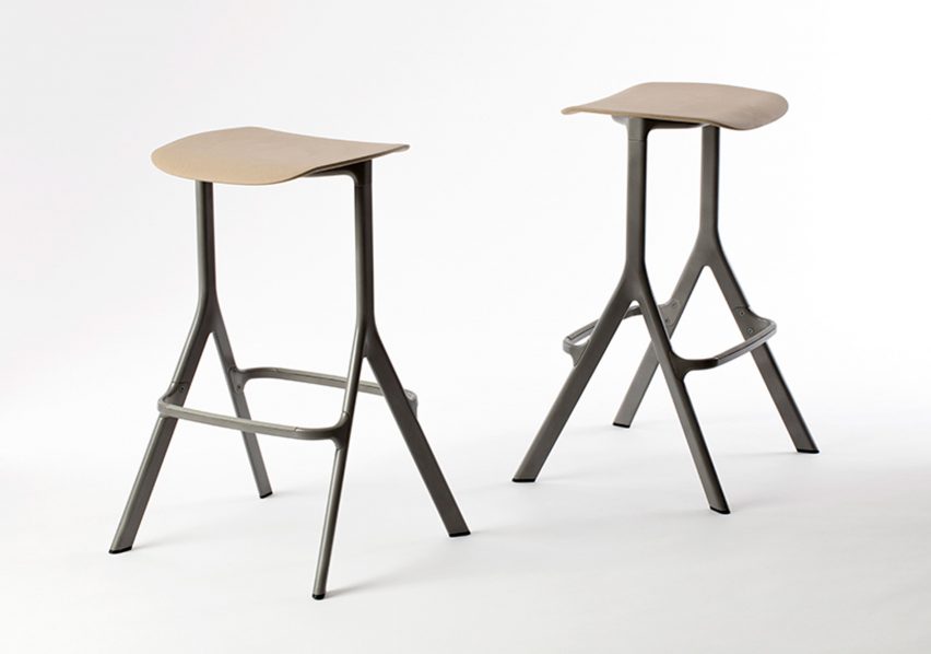 Benjamin Hubert's Axyl chair at London Design Festival 2017