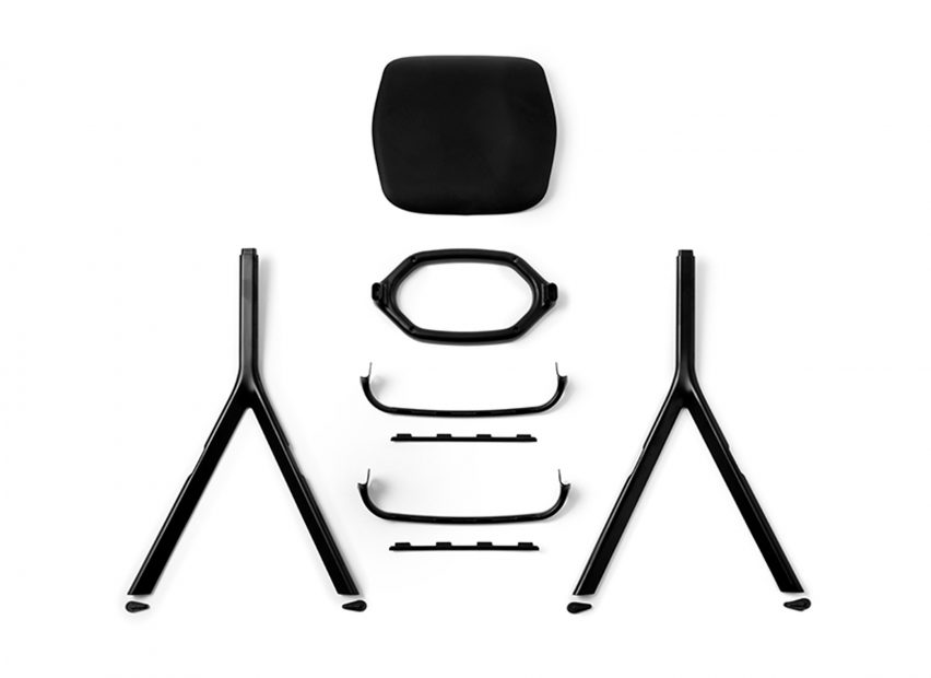 Benjamin Hubert's Axyl chair at London Design Festival 2017