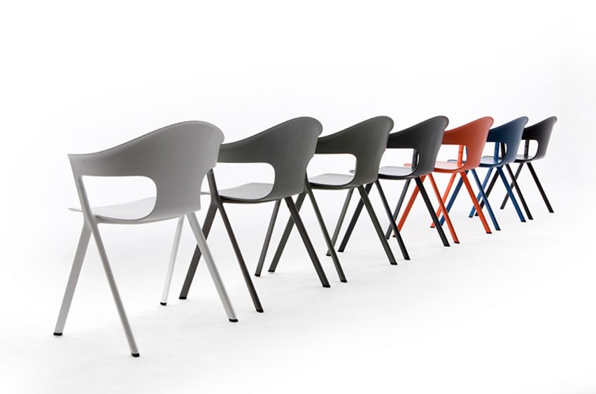 Benjamin Hubert's Axyl chair at London Design Festival 2017