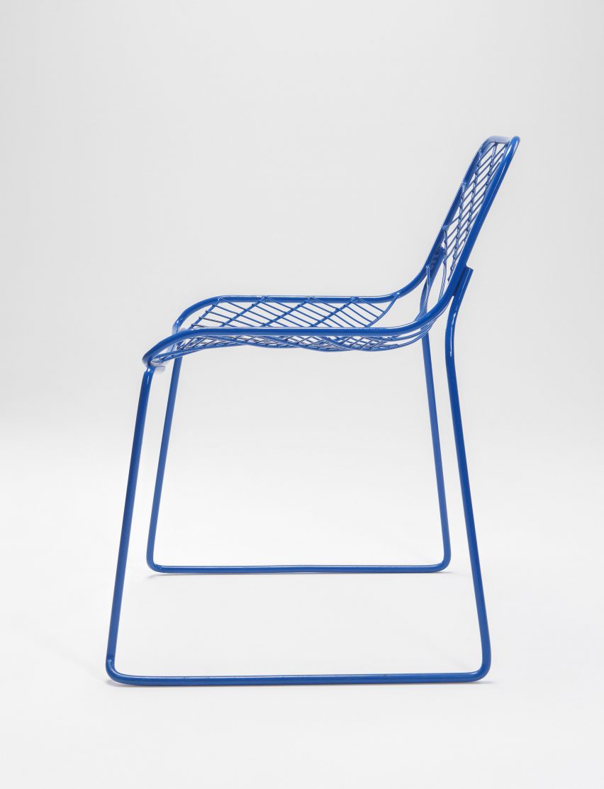 People's Industrial Design Office create wire Mesh Chair