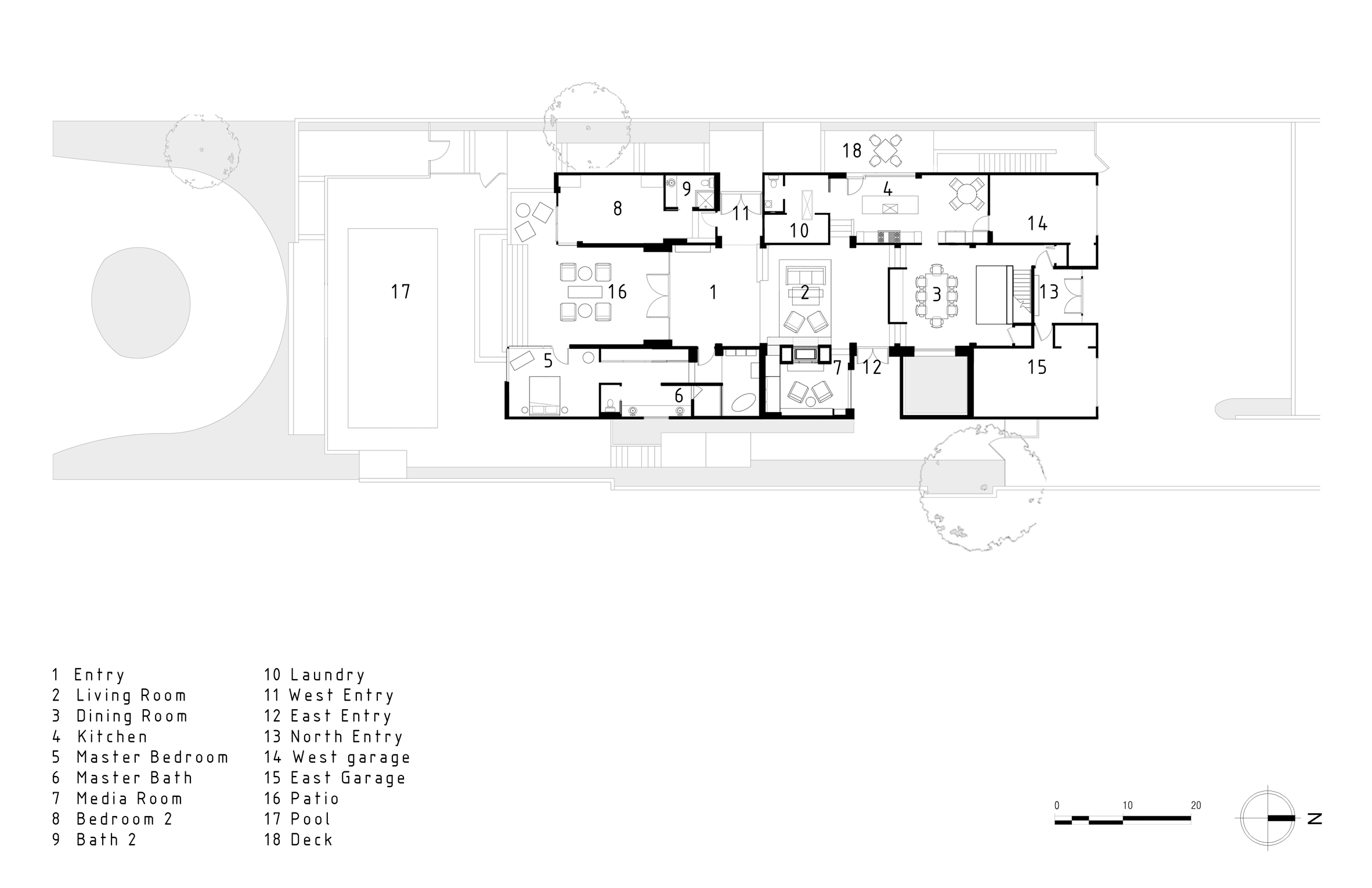 Modern Oasis by SkB Architects