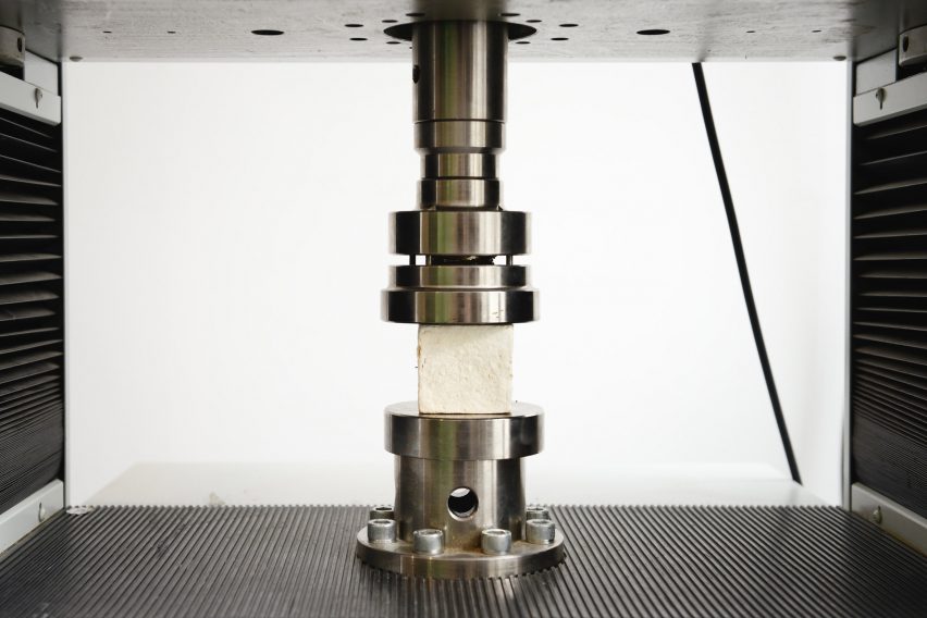 Engineers Dirk Hebel and Philippe Block use fungi to build self-supporting structures