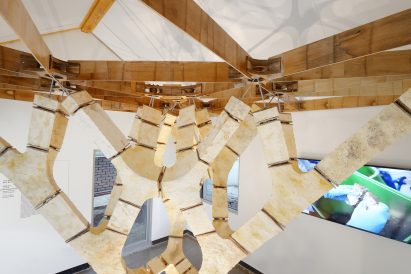 Engineers Dirk Hebel and Philippe Block use fungi to build self-supporting structures