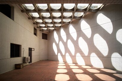 National Theatre of Ghana, Accra photographed by Julien Lanoo