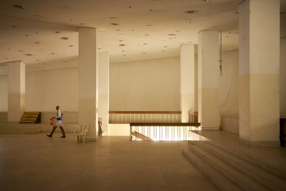 National Theatre of Ghana, Accra photographed by Julien Lanoo