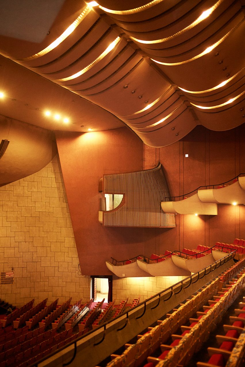 National Theatre of Ghana, Accra photographed by Julien Lanoo