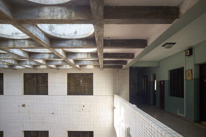 National Theatre of Ghana, Accra photographed by Julien Lanoo