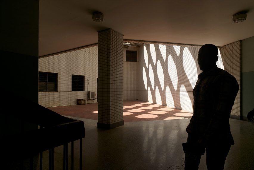 National Theatre of Ghana, Accra photographed by Julien Lanoo