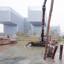 Photographer Marc Goodwin reveals new buildings under construction in Chinese city Ningbo