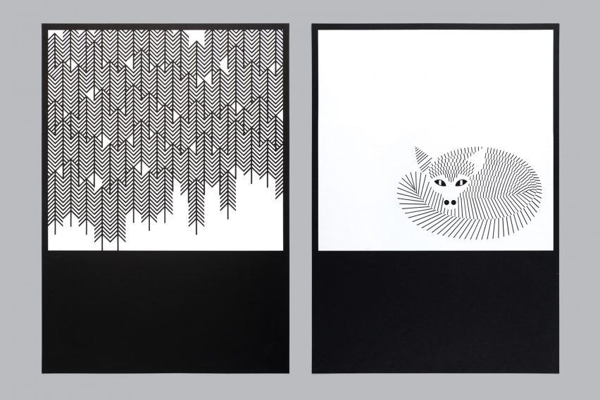 Otl Aicher's graphics poster project for Isny