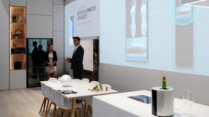 Panasonic Better Living Tomorrow display at IFA