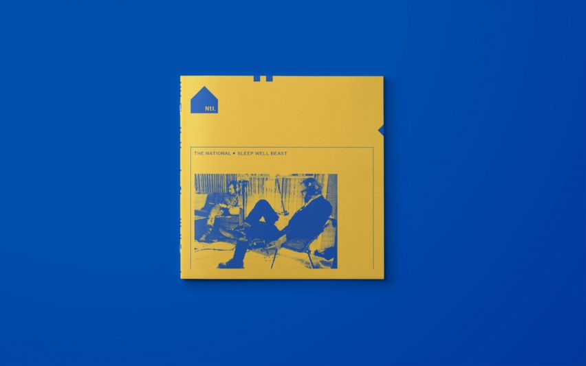The National's Sleep Well Beast design by Pentagram's Luke Hayman