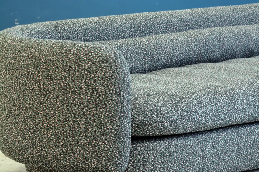 Philippe Malounin sofa for SCP at London Design Festival 2017.