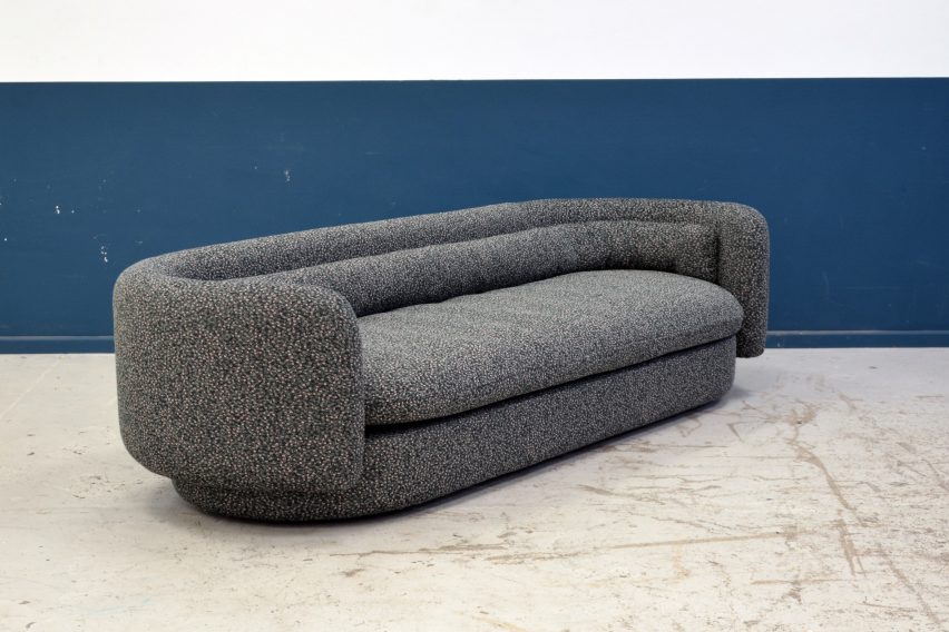 Philippe Malounin sofa for SCP at London Design Festival 2017.