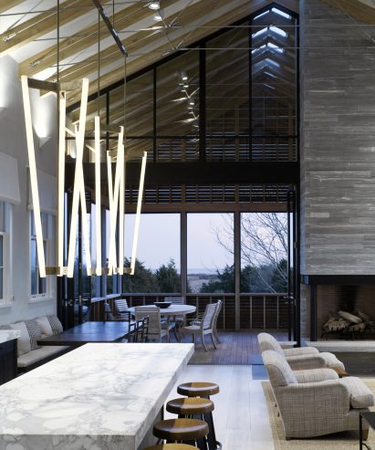Dezeen Pinterest roundups: Double height interiors