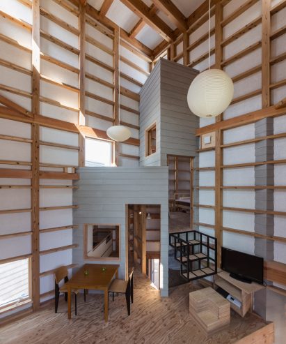 Dezeen Pinterest roundups: Double height interiors