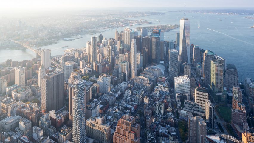 Lower Manhattan aerial photograph by Iwan Baan
