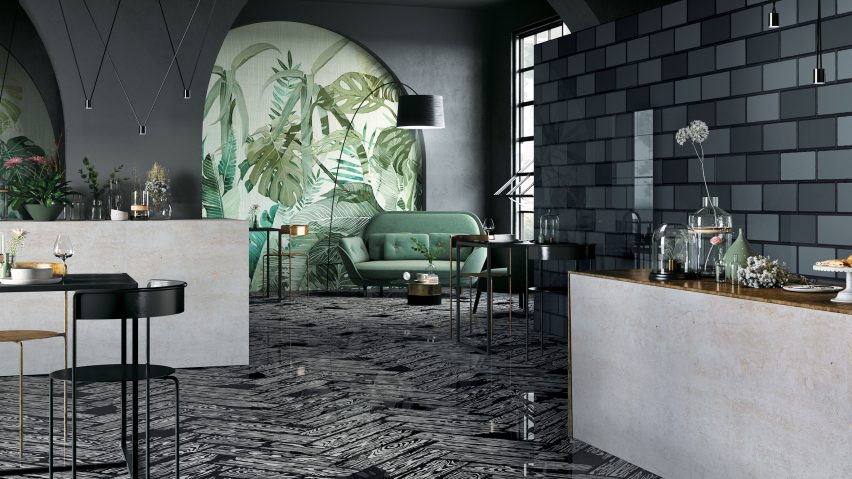 Mirage x Studio Job PopJob floor tile collection