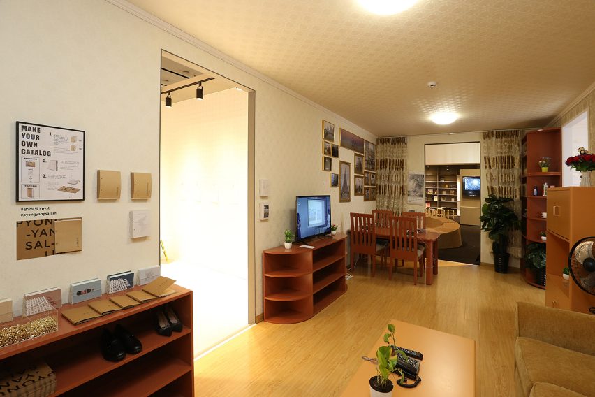 Pyongyang apartment installation at Seoul Architecture Biennale 2017