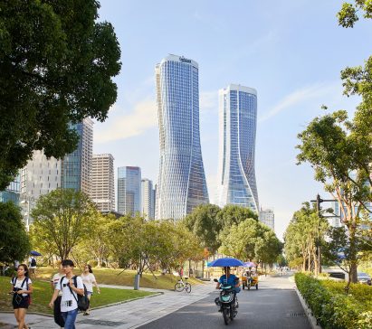 UNStudio completes a mixed-use development in Hangzhou, China
