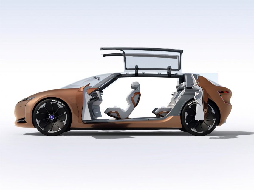 Renault showcases its new concept car Symbioz at 2017 Frankfurt Motor Show