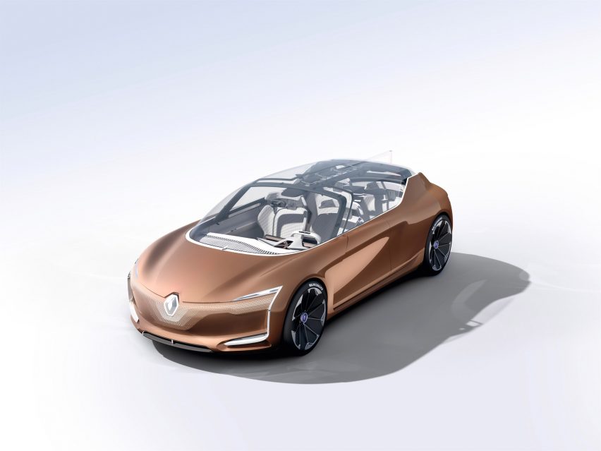 Renault showcases its new concept car Symbioz at 2017 Frankfurt Motor Show