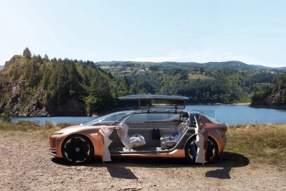 Renault showcases its new concept car Symbioz at 2017 Frankfurt Motor Show