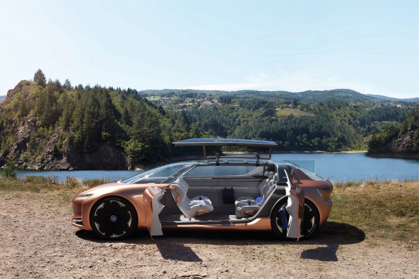 Renault showcases its new concept car Symbioz at 2017 Frankfurt Motor Show