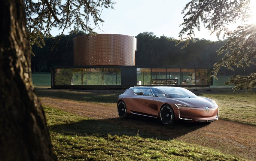 Renault showcases its new concept car Symbioz at 2017 Frankfurt Motor Show