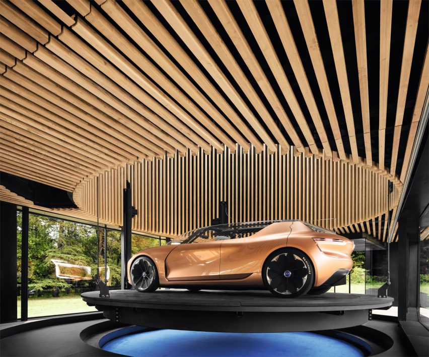 Renault showcases its new concept car Symbioz at 2017 Frankfurt Motor Show
