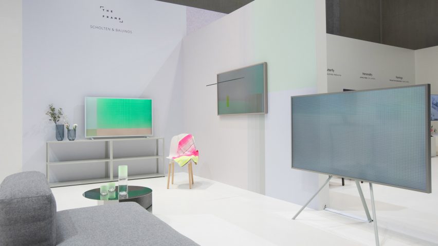 Samsung offers all-over Frame TV styling by Scholten & Baijings and Inga Sempé
