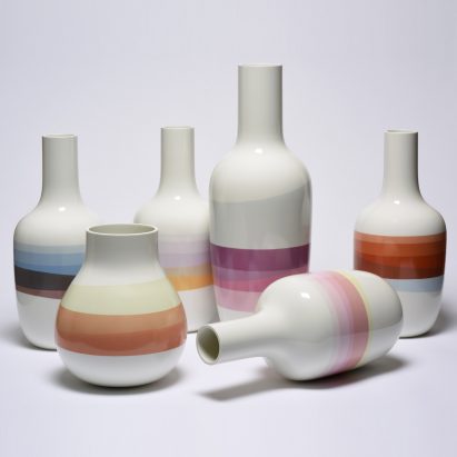 Scholten & Baijings reinterprets century-old artworks for collection of vases and plates