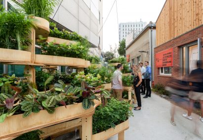 Husum and Lindholm Architects Growmore installation at Seoul Biennale.