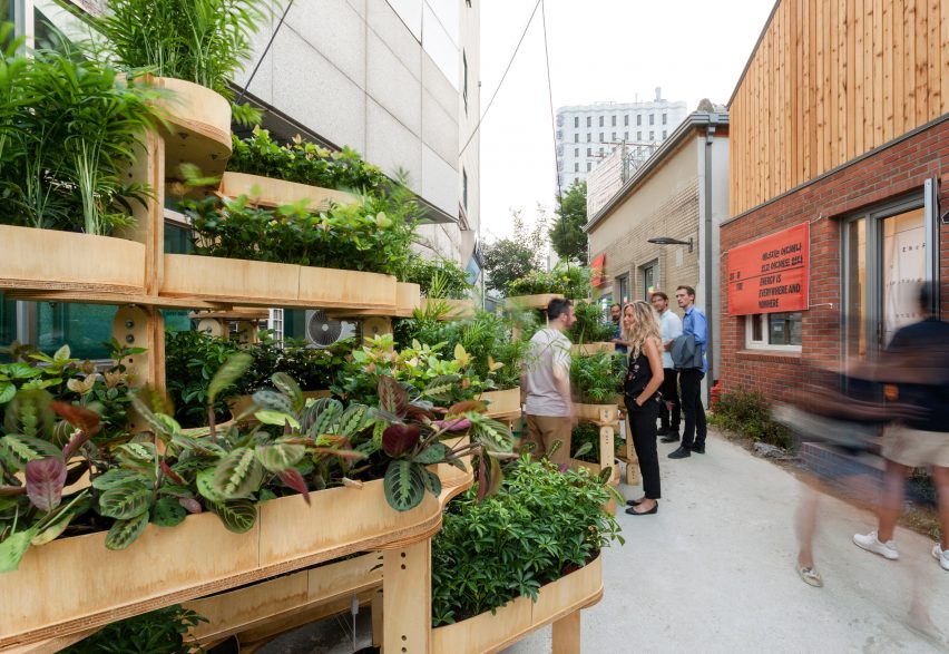 Husum and Lindholm Architects Growmore installation at Seoul Biennale.