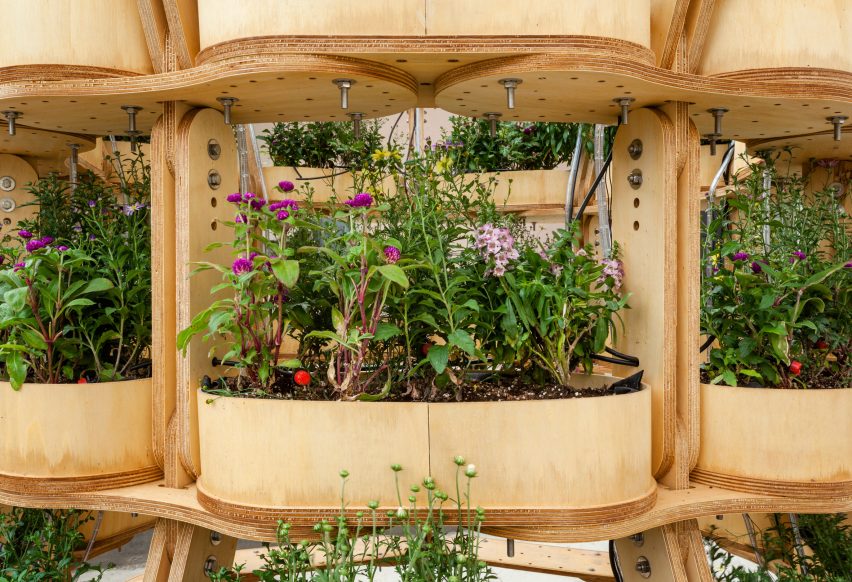 Husum and Lindholm Architects Growmore installation at Seoul Biennale.