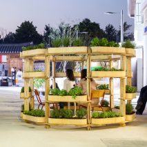 Husum and Lindholm Architects Growmore installation at Seoul Biennale.
