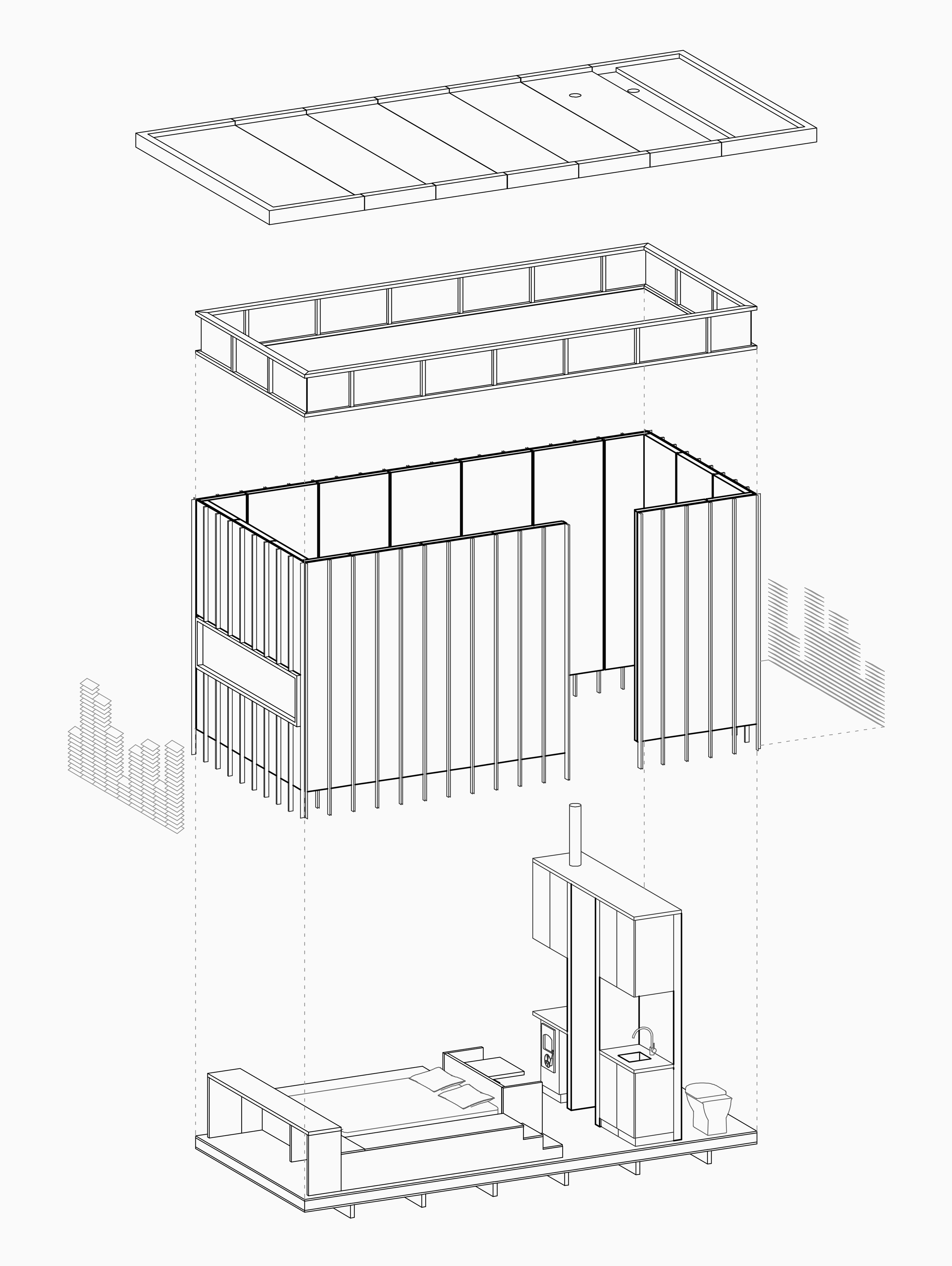 Slate Cabin by Trias