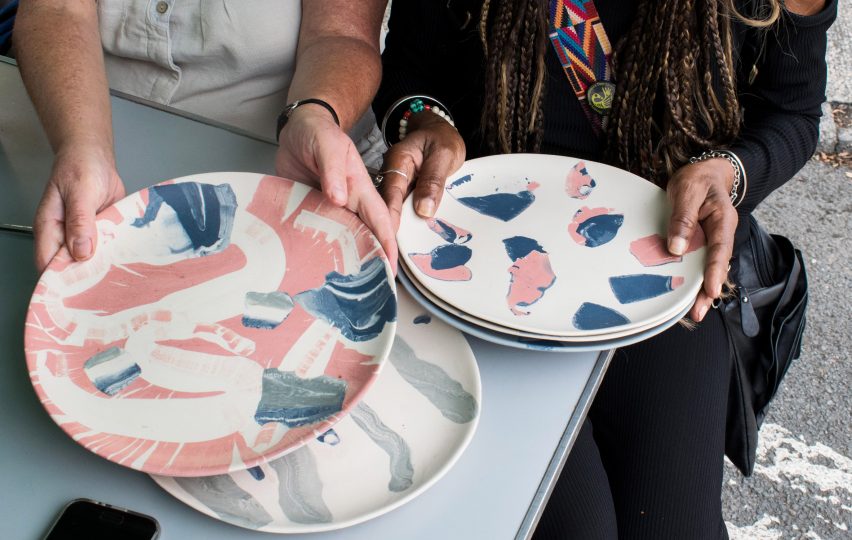 The Turner Prize-winning social enterprise Assemble's The Granby Workshop imprint have released their first collection of tableware, SPLATWARE.