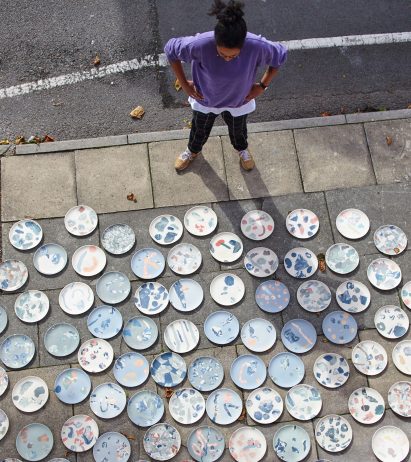 The Turner Prize-winning social enterprise Assemble's The Granby Workshop imprint have released their first collection of tableware, SPLATWARE.
