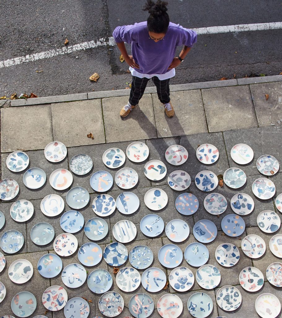 The Turner Prize-winning social enterprise Assemble's The Granby Workshop imprint have released their first collection of tableware, SPLATWARE.