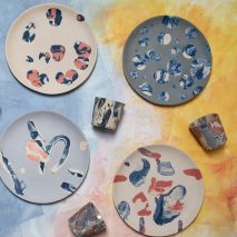 The Turner Prize-winning social enterprise Assemble's The Granby Workshop imprint have released their first collection of tableware, SPLATWARE.