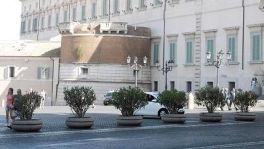 Stefano Boeri has suggested flower pots be used to combat terror attacks.