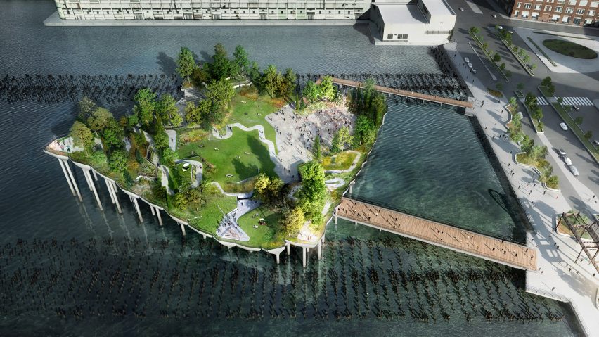 Thomas Heatherwick saddened after plans for New York “treasure island” are scrapped